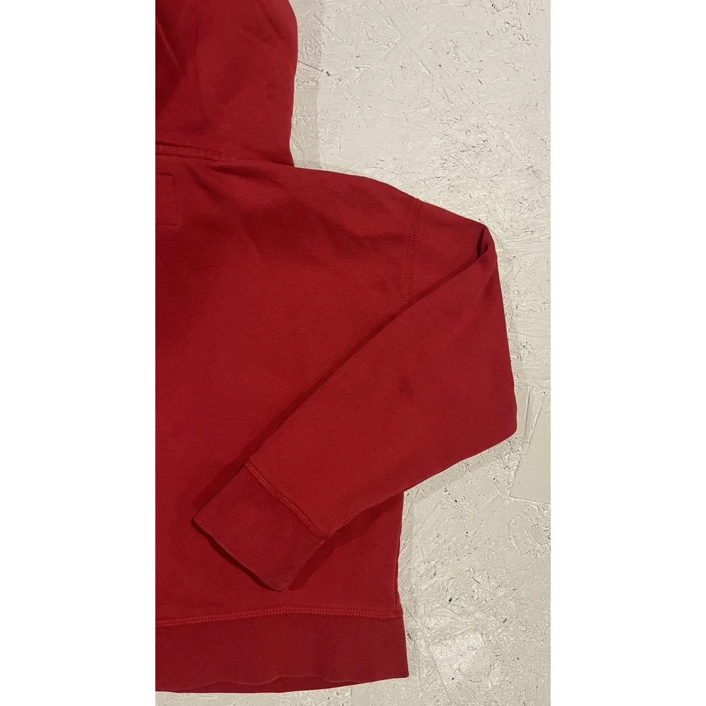 Gap Kids Sweatshirt Youth Size Medium Mickey Mouse Disney Red Fleece Hoodie‎